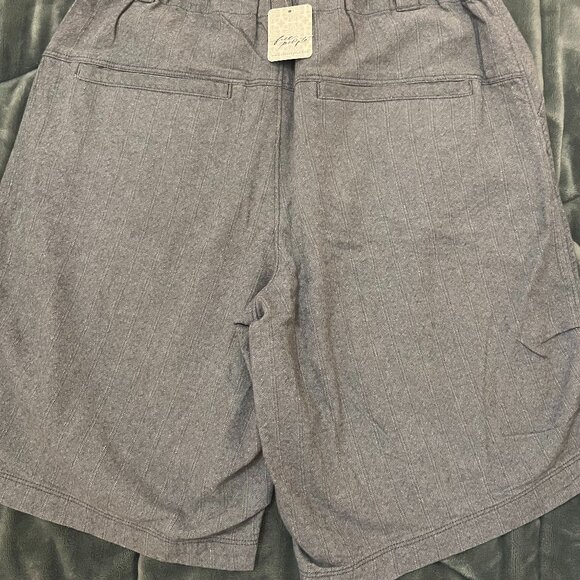 NWT Free People Blakely Trouser Shorts Grey Stripe Size Small $98 - Picture 8 of 10